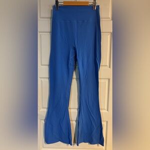 BuffBunny Foxy Flare Blue Flared Leggings